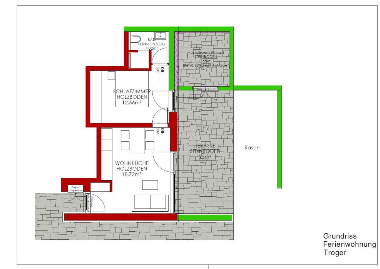 Ferienwohnung Troger Fieberbrunn Zewnętrze zdjęcie